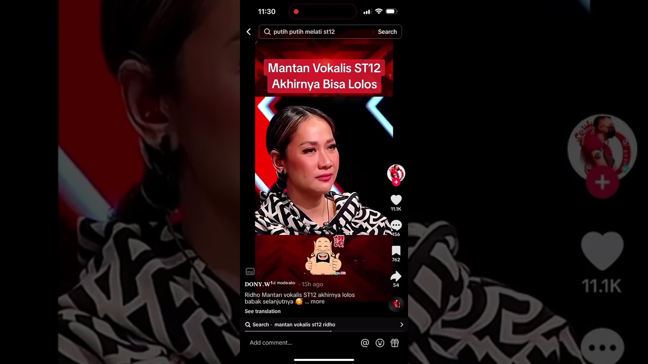 Vokalis ST12 Audition X-Faktor 2023
