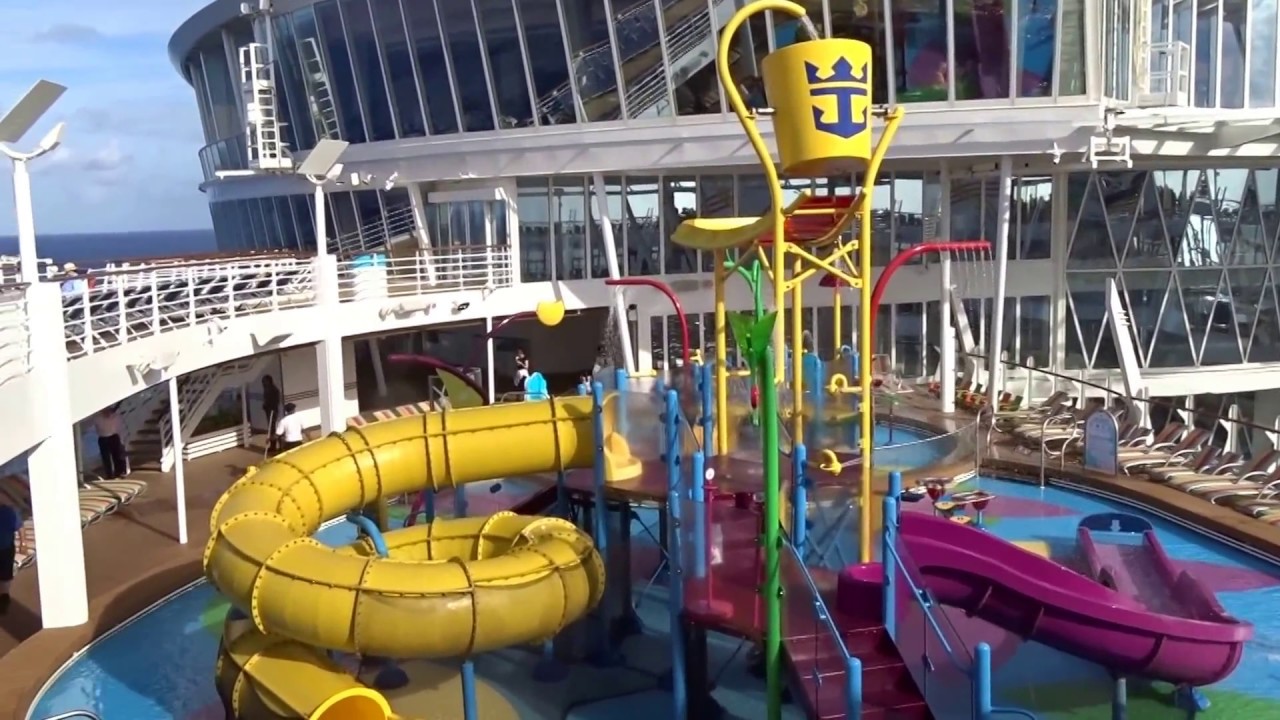 Harmony of The Seas Splashaway Bay - Kids Water Slides Harmony of The Seas