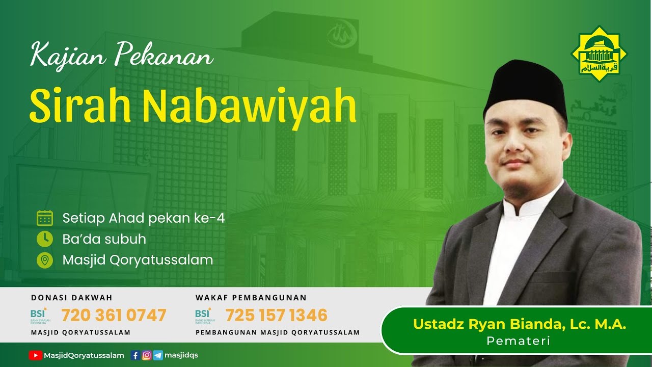 Kejadian antara Ghazwatu Hunain dan Ghazwatu Tabuk - Ustadz Ryan Bianda, Lc.