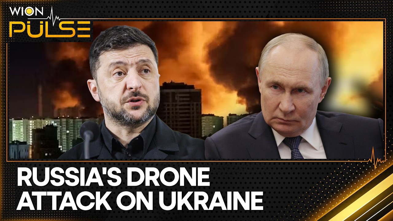 Russia Launches 360 Drones In Mass Daylight Assault On Ukraine | WION Pulse
