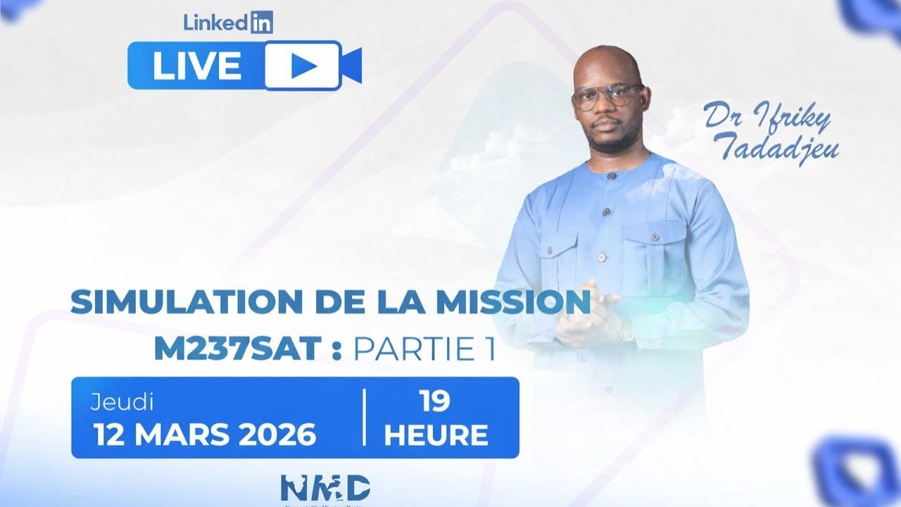 SIMULATION DE LA MISSION M237SAT - partie 1