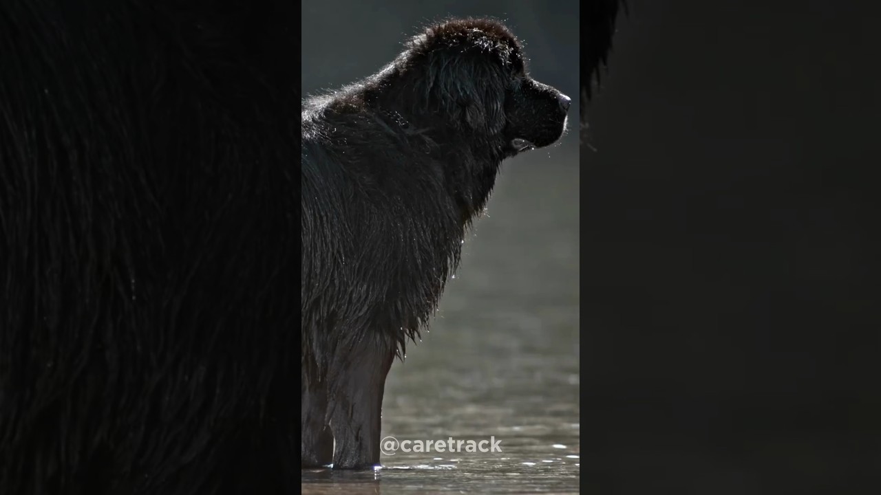 Why Newfoundlands are 🦮😳such good swimmers