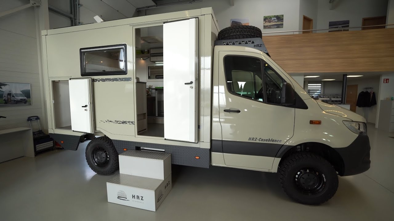 Unter 3,5to: HRZ Casablanca 2021 Kabinen 4x4 Offroad Weltreise Wohnmobil Mercedes Sprinter Allrad