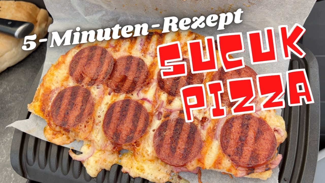SUCUK PIZZA - Schnelles Rezept für den OptiGrill