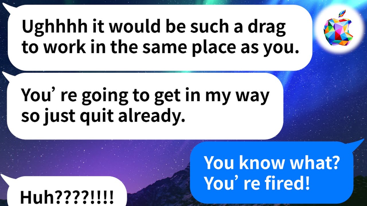 【Apple】I thought I never had to see her again after she stole my BF but then she joined my company