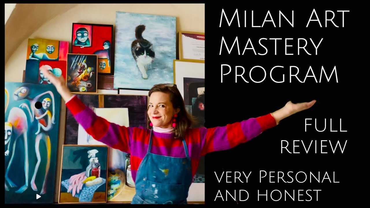 My Milan Art Mastery Program experience, critical review, personal and honest, Plus and Minus, Tips