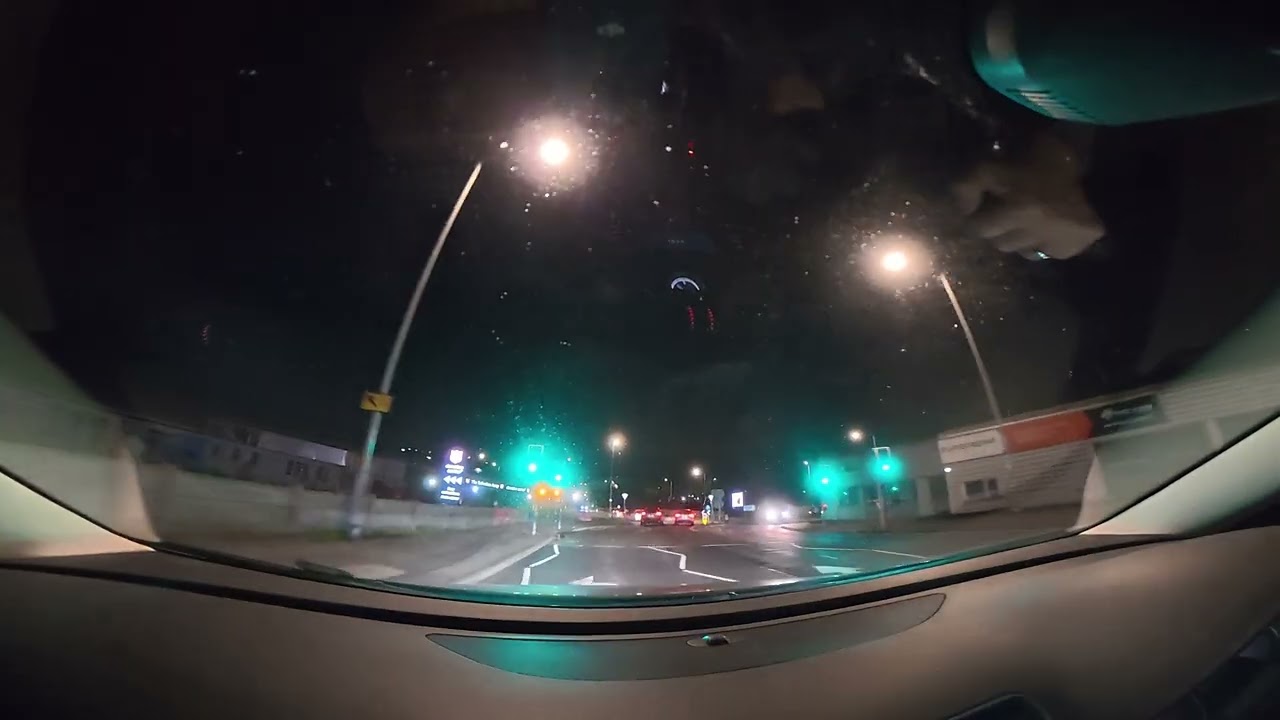 DJI OSMO 360 supernight footage