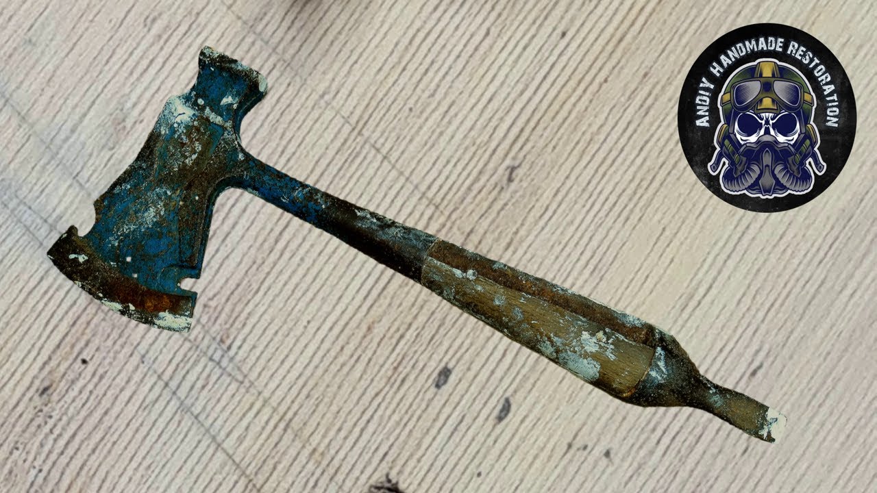 Винтажный походный топор ГДР Restoration