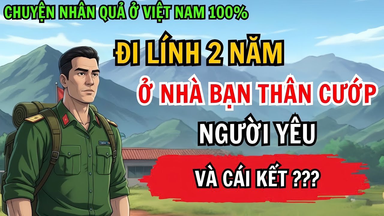 Đi Lính 2 Năm Về Thấy Người Yêu Lấy Bạn Thân Và Cái Kết Cay Đắng | Chuyện Nhân Quả 100%