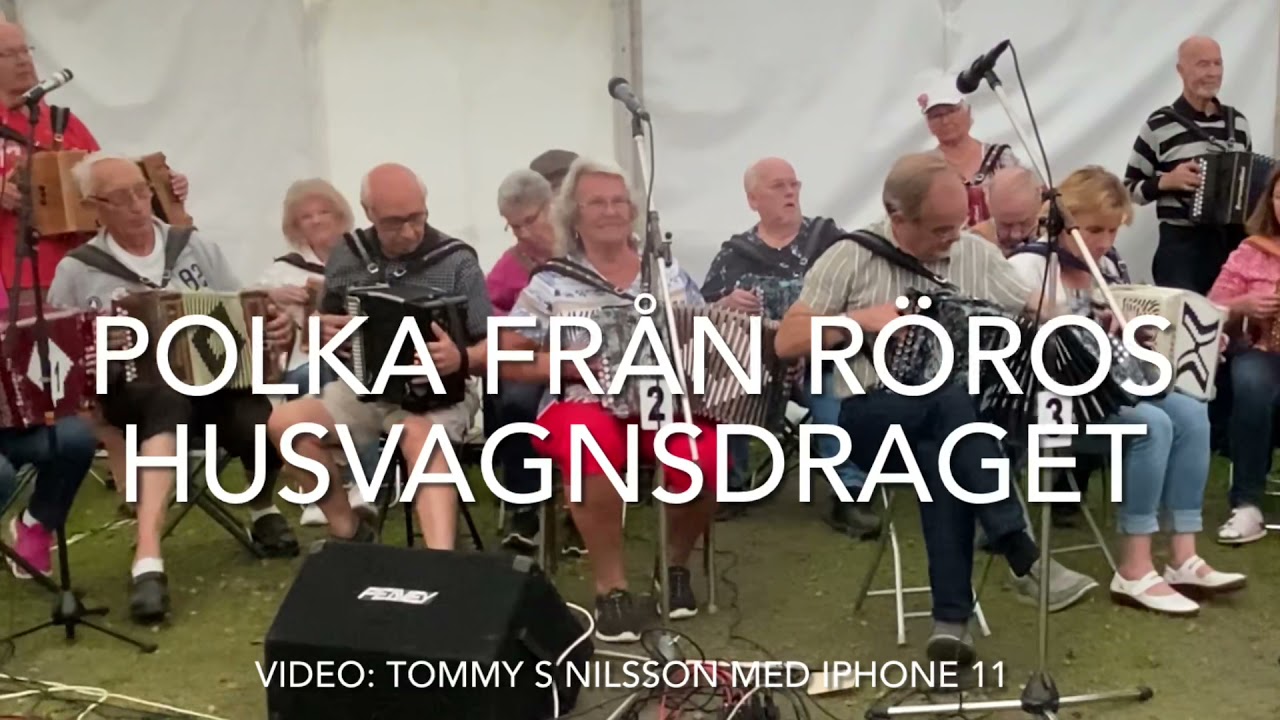 Polka från Röros G-dur - Husvagnsdraget - Otterberget 2021 Dragspelsstämman