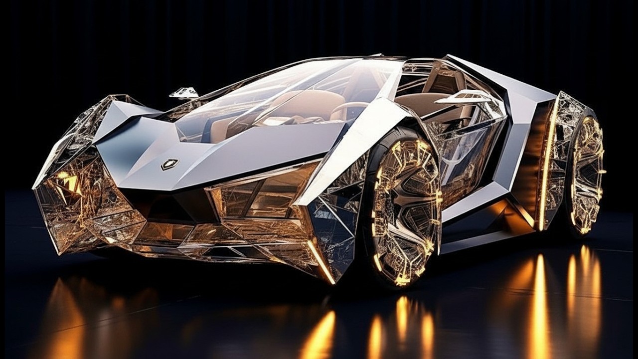 🚀 Future Lamborghini 2035 Vision 🇫🇷🔥 | Hypercar Électrique du Futur