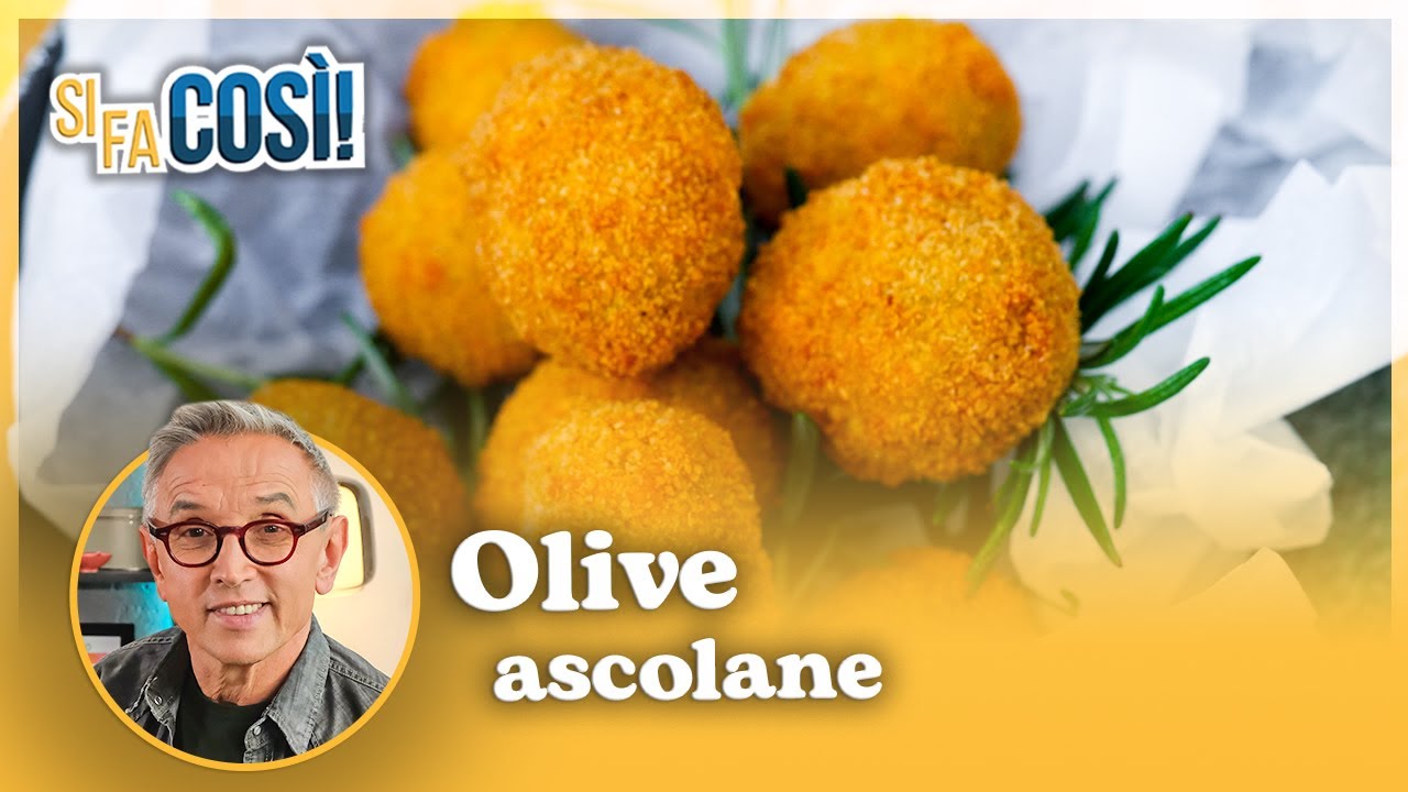 Olive ascolane - Si fa così | Chef BRUNO BARBIERI