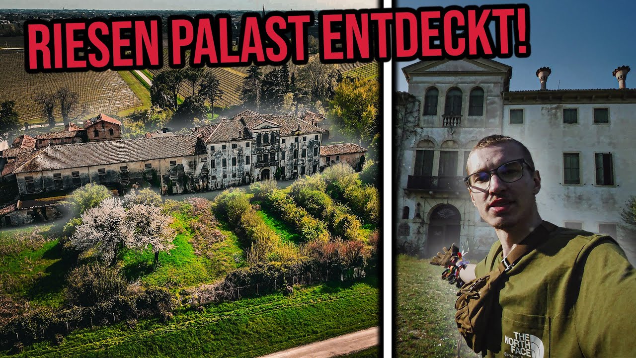 WIR ERKUNDEN RIESIGEN VERLASSENEN PALAST IN ITALIEN!