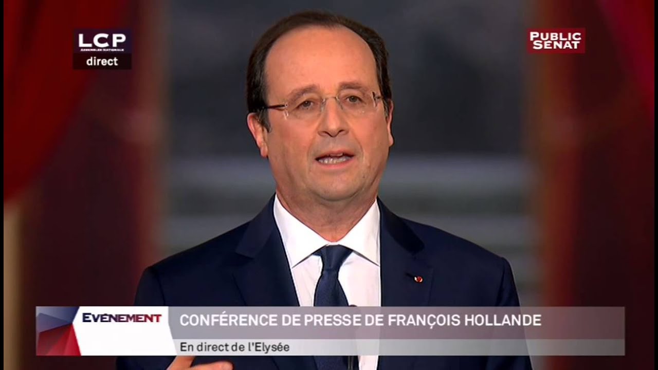 Conférence de presse de François Hollande (14/01/2014)