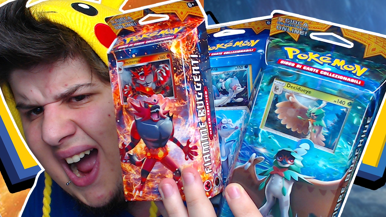I MAZZI DI DECIDUEYE, INCINEROAR E PRIMARINA - Apertura Mazzo Pokémon Sole e Luna