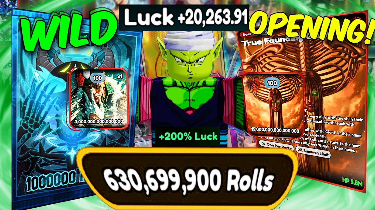 Opening BILLIONS Of Packs On ANNIVERSARY Update Anime Card Clash (LIVE)