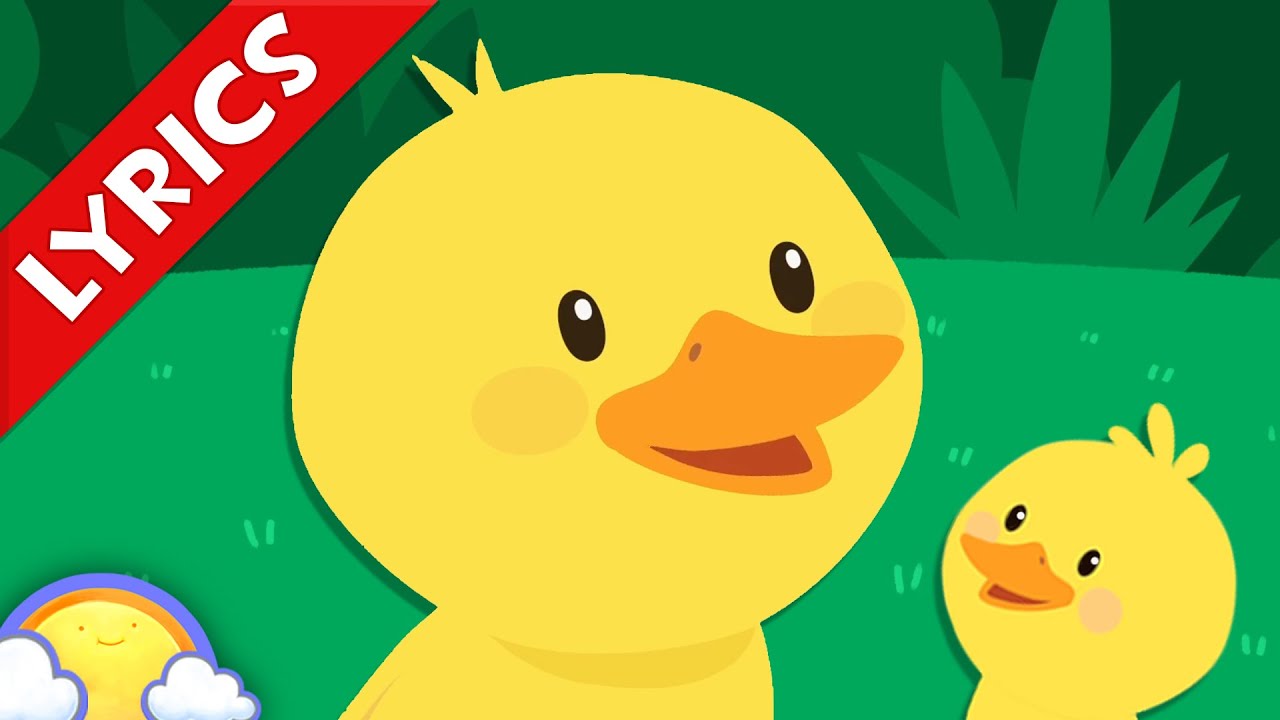 Five Little Ducks with Lyrics | Nursery Rhymes for Children | CheeriToons