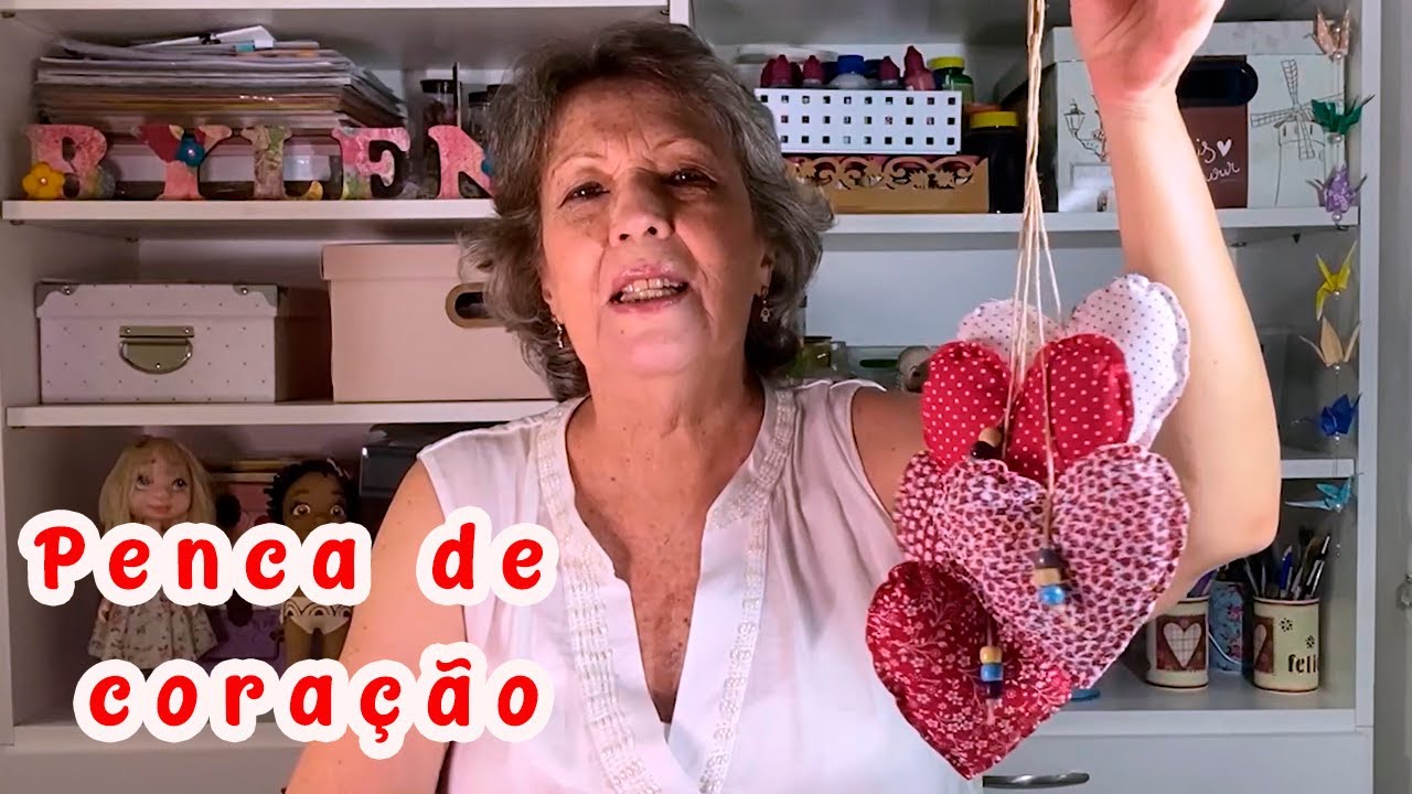 Penca de coração | Fácil | Presente dia das mães