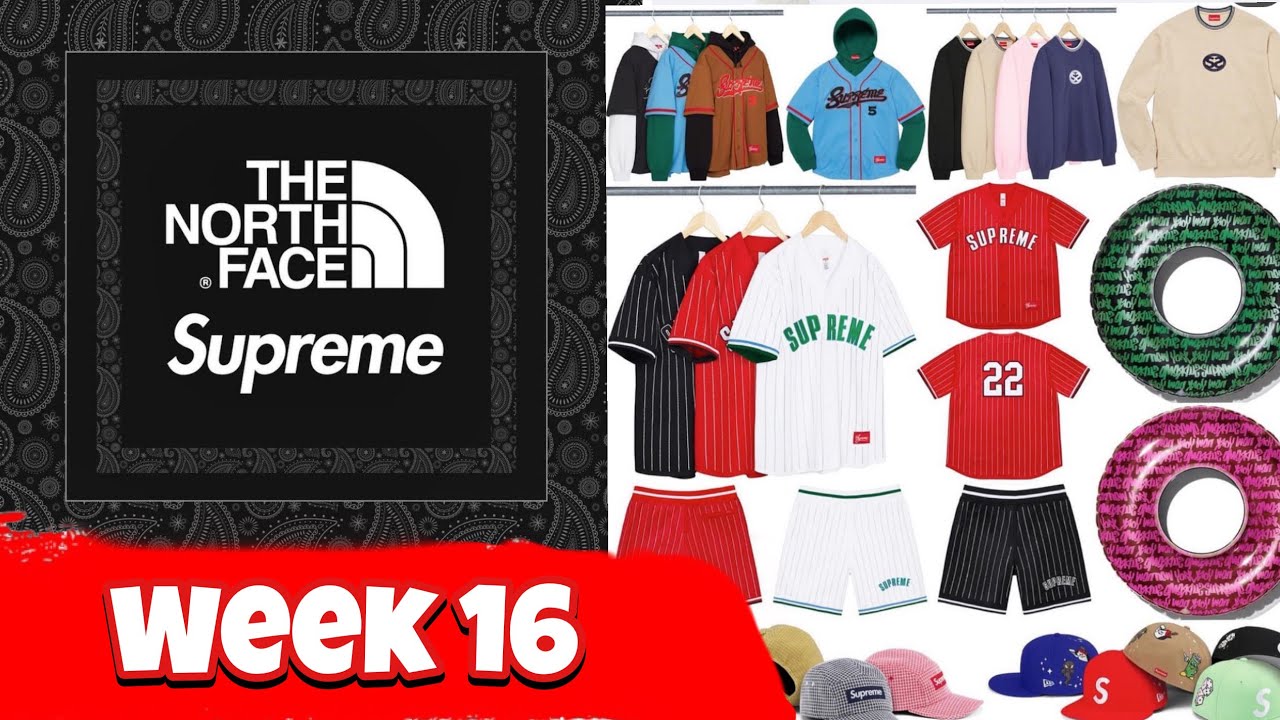 Supreme Week 16 Droplist
