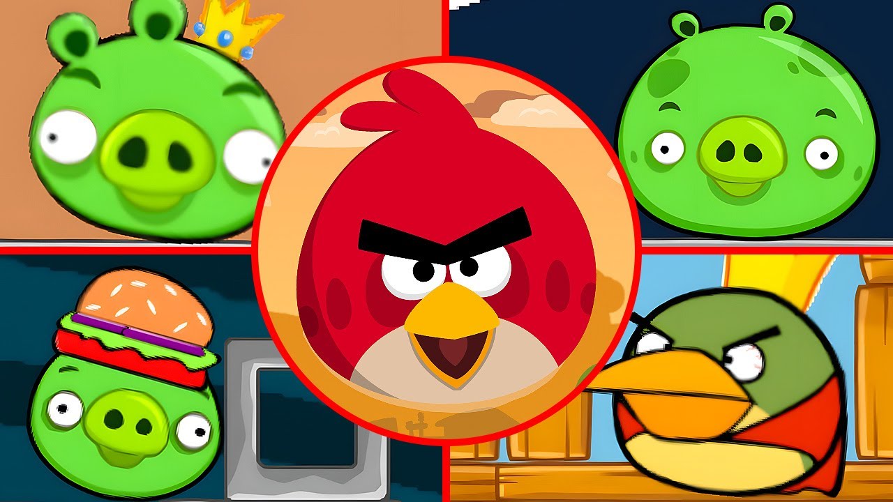 Angry Birds Restaurant (2.2 Beta) - All Bosses (Boss Fight)