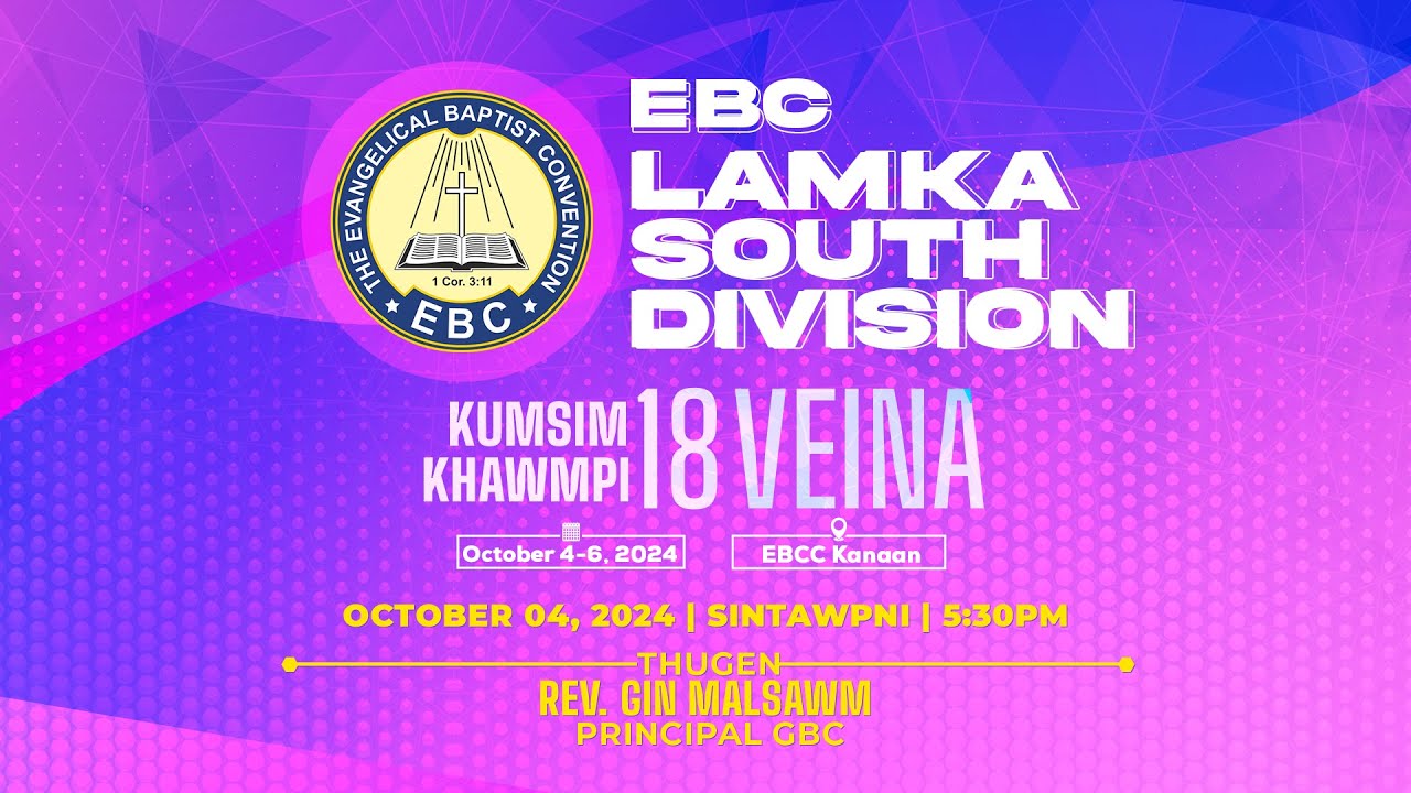EBC LSD KUMSIM KHAWMPI 2024 | October 04, 2024 | Sintawpni | 05:30PM