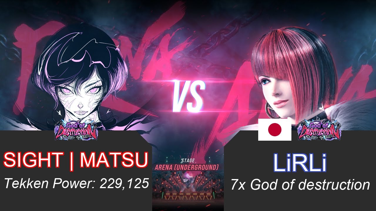 Tekken 8 🤩 Season 2 new moves 💥 SIGHT | MATSU (Reina) 🤜 LiRLi (Anna) 🎯 Ranked