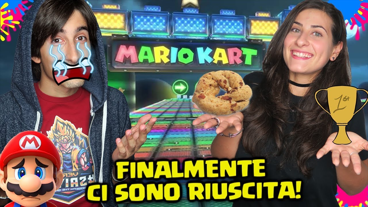 Finalmente ce l'ho FATTA si è MANGIATO il TARALLO! 😂 Mario Kart 8 Deluxe Gameplay ITA! By Francy