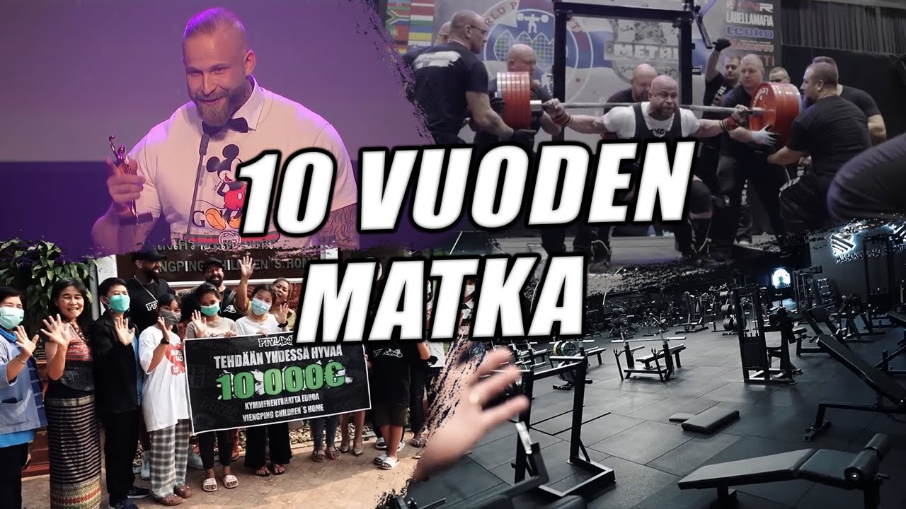 KYMMENEN VUOTTA KYMMENESSÄ MINUUTISSA!