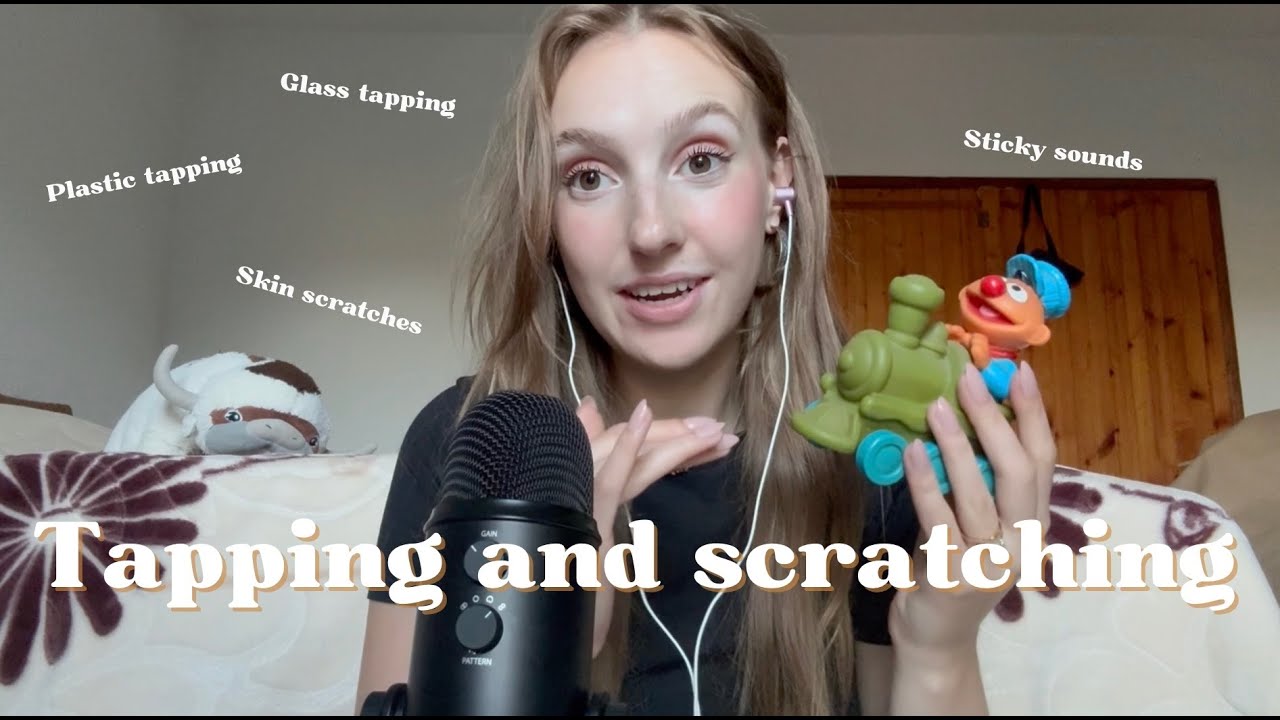 ASMR Show And Tell - Tapping/Scratching/Sticky Sounds ✨