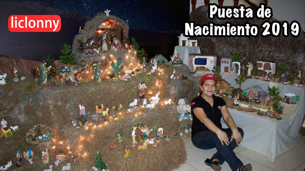 ¿Cómo montar un Belén o nacimiento? figuras y pasajes. Paso a paso. liclonny