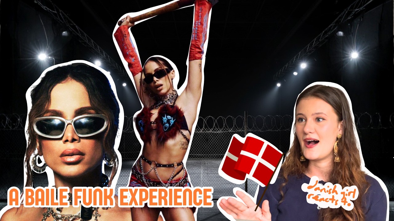 GRINGA reagindo à A BAILE FUNK EXPERIENCE pela primeira vez | ANITTA 