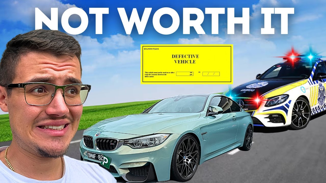 Driving a ILLEGAL M4 to See If I Get Pulled Over