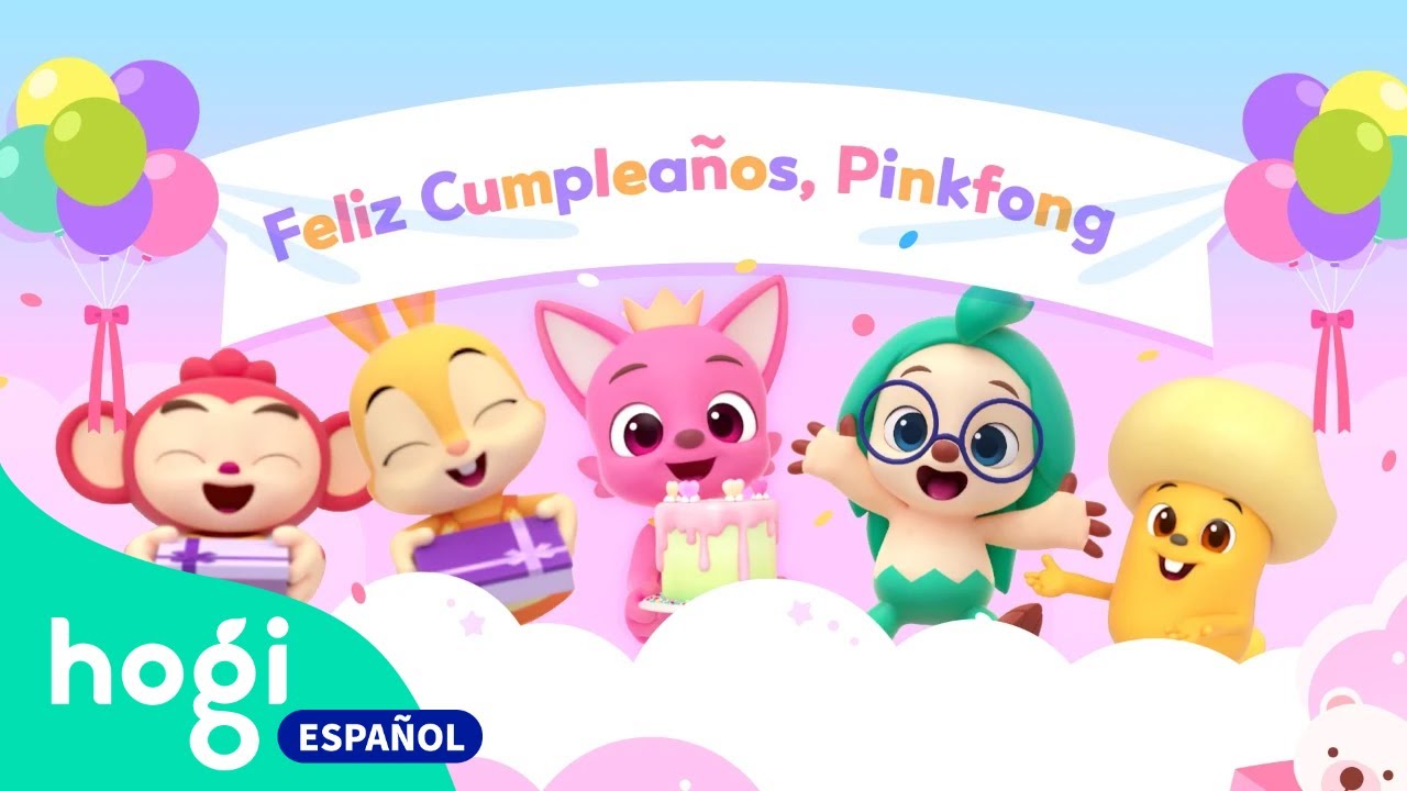 ¡Feliz Cumpleaños, Mi Amigo Pinkfong!🥳🎂 | Especial de Pinkfong | Hogi en español