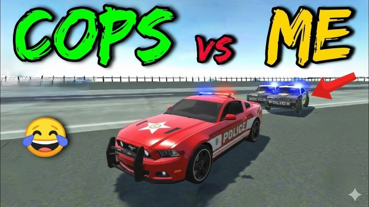 Ford Mustang GT. Police Car Chased by Police - Car Simulator 2