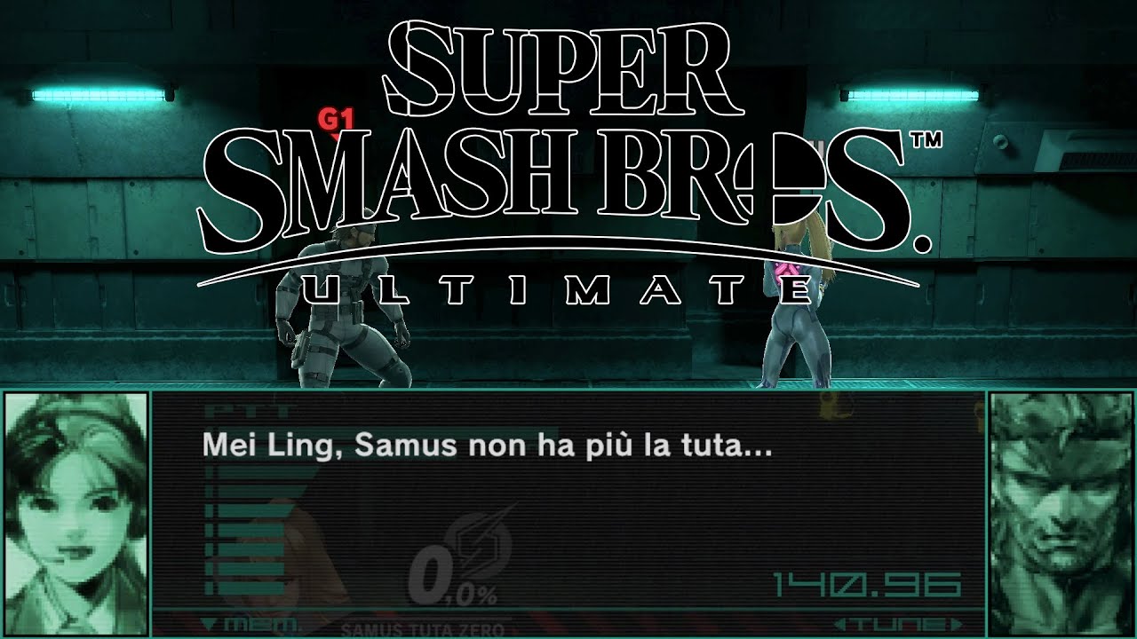 Tutte le conversazioni col Codec (Super Smash Bros. Ultimate Easter Egg)