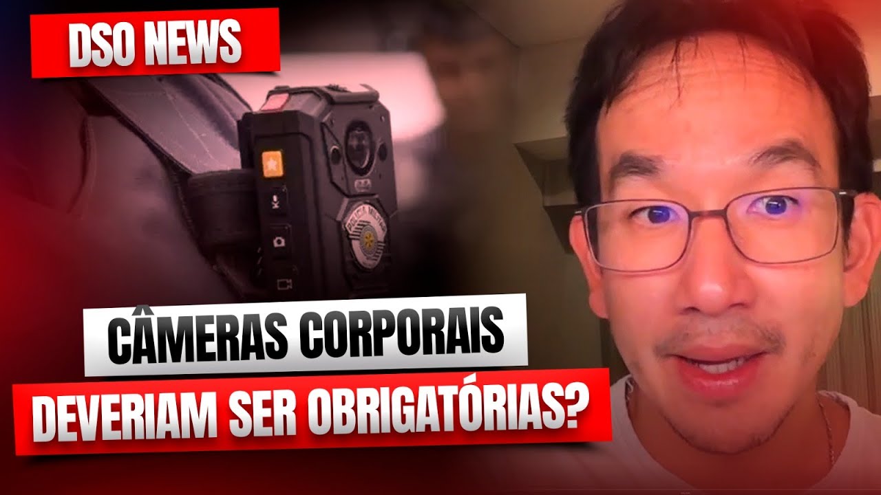 🚨DSO News - C&acirc;meras corporais em policiais deveriam ser obrigat&oacute;rias?