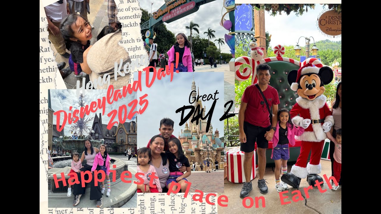 Hong Kong Disneyland with Two Kiddos