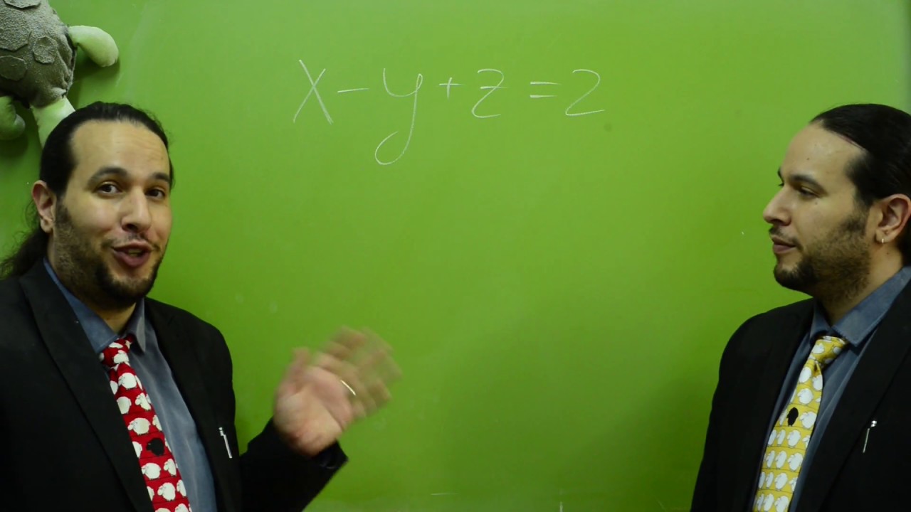 ארז שיינר מציג - הצגה פרמטרית והצגה אלגברית