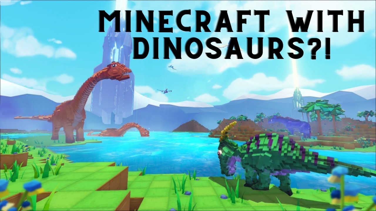 Cubes and Pixelated Dinosaurs - PixArk
