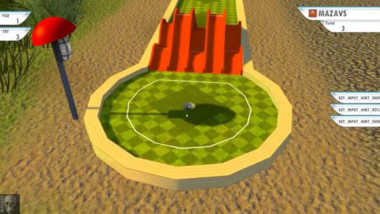 3D MiniGolf | GamePlay PC 1080p