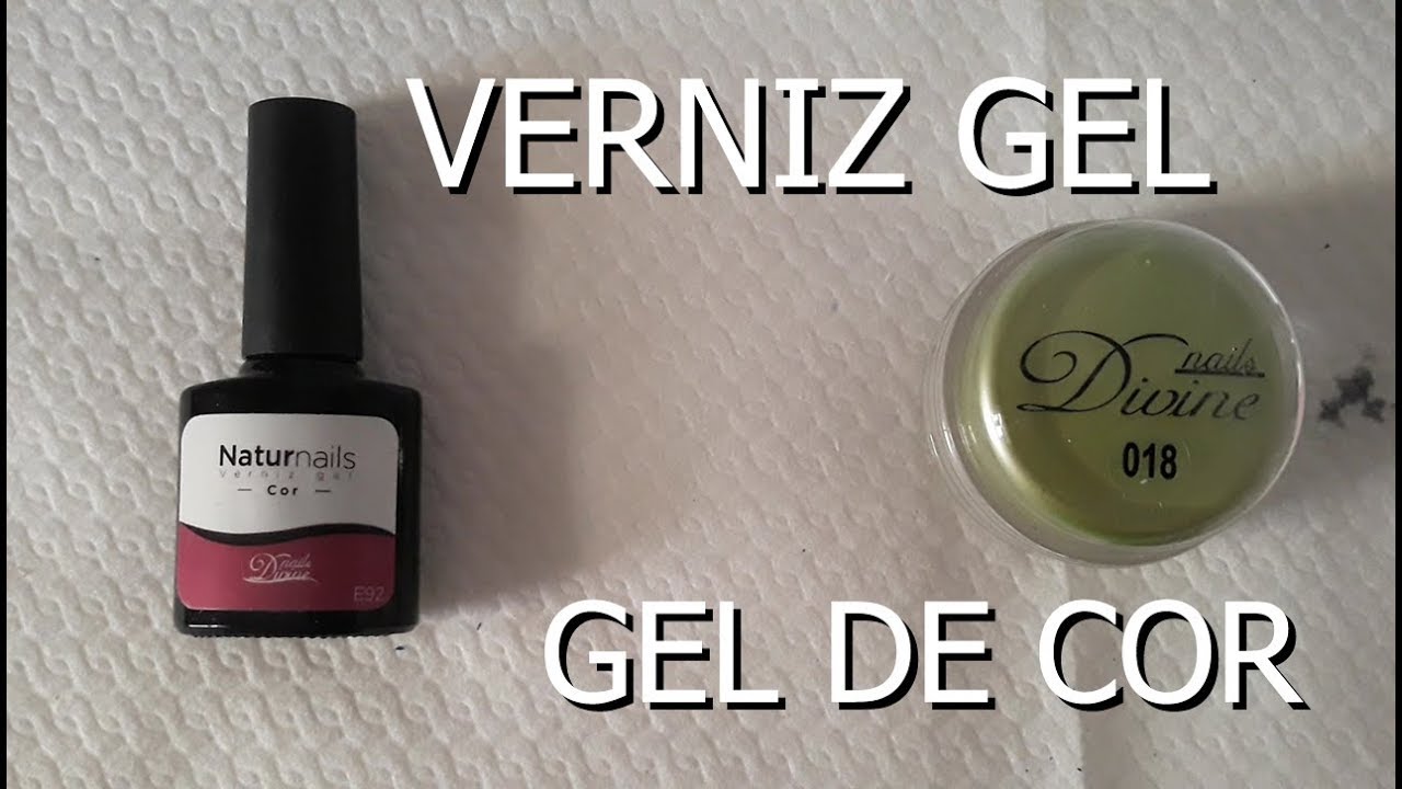 Diferenças Entre Verniz Gel & Gel de Cor