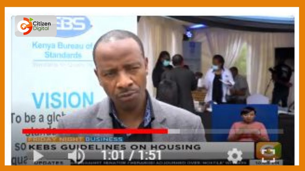 KEBS has developed new standards for construction materials