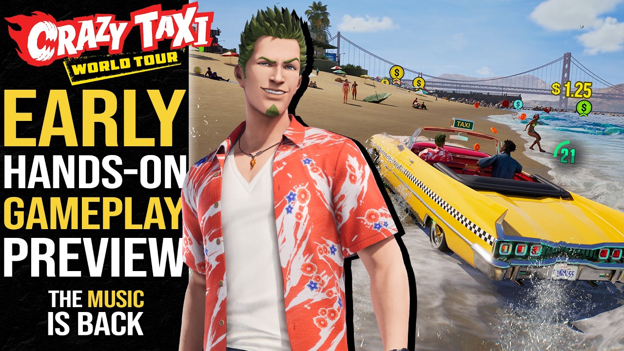 We Played Crazy Taxi: World Tour - Inside Games