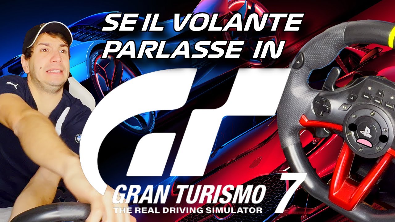 SE IL VOLANTE PARLASSE IN GRAN TURISMO 7 SU PS5 - Alessandro Vanoni