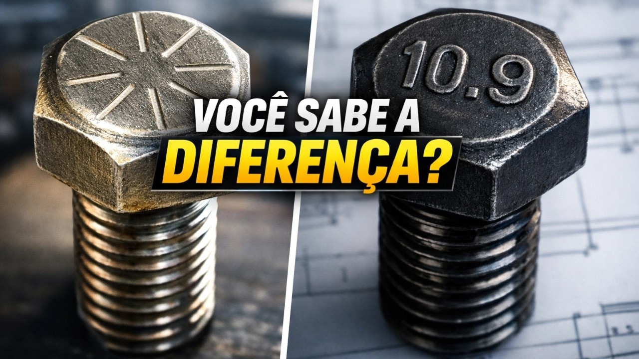 Classe e grau de resist&ecirc;ncia dos parafusos