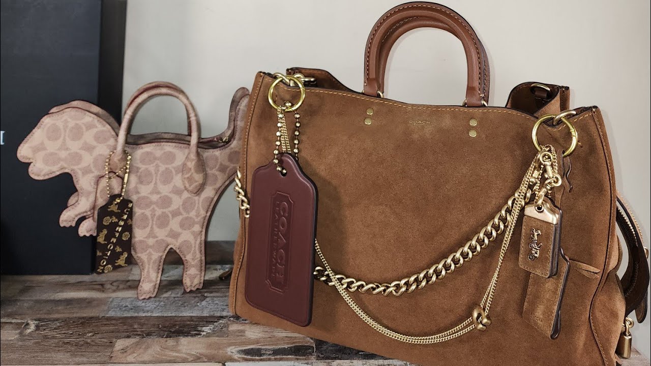 🤎 COACH REVEAL - COACH ROGUE 40 SUEDE 🤎 
