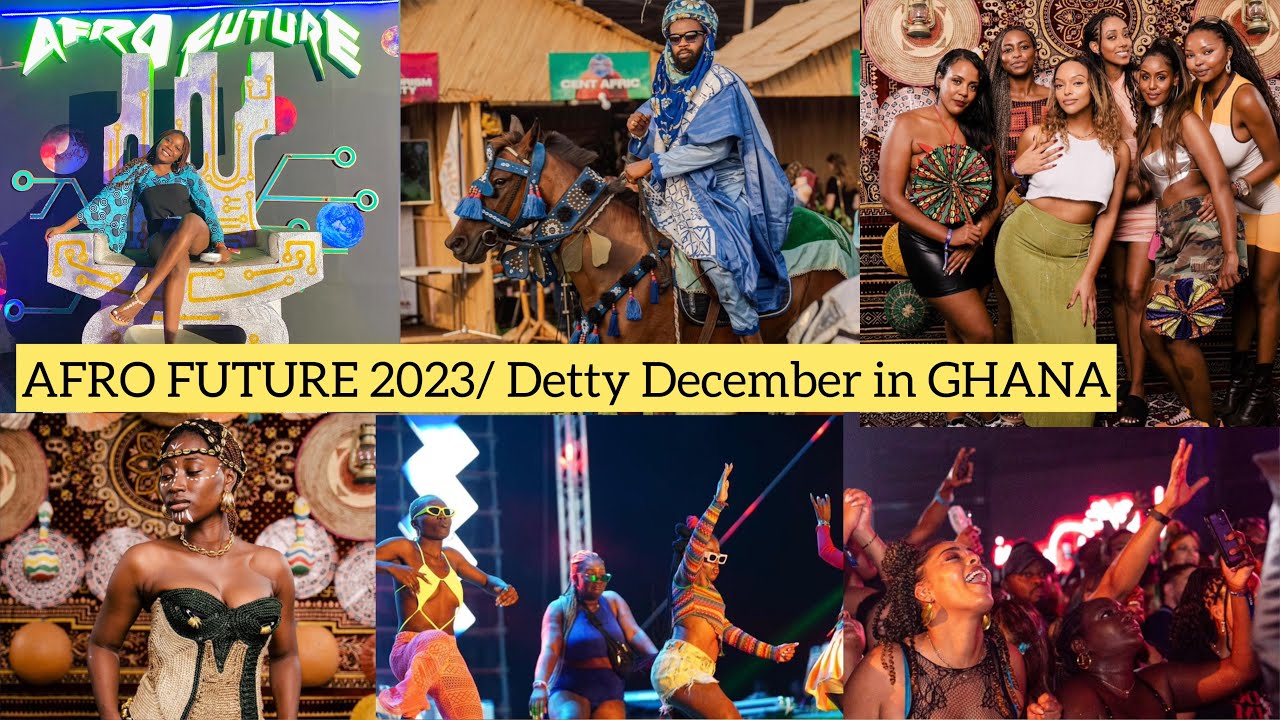 AFRO-FUTURE 2023:Foreigners partying hard in Accra/THE BIGGEST African party in GHANA,west Africa