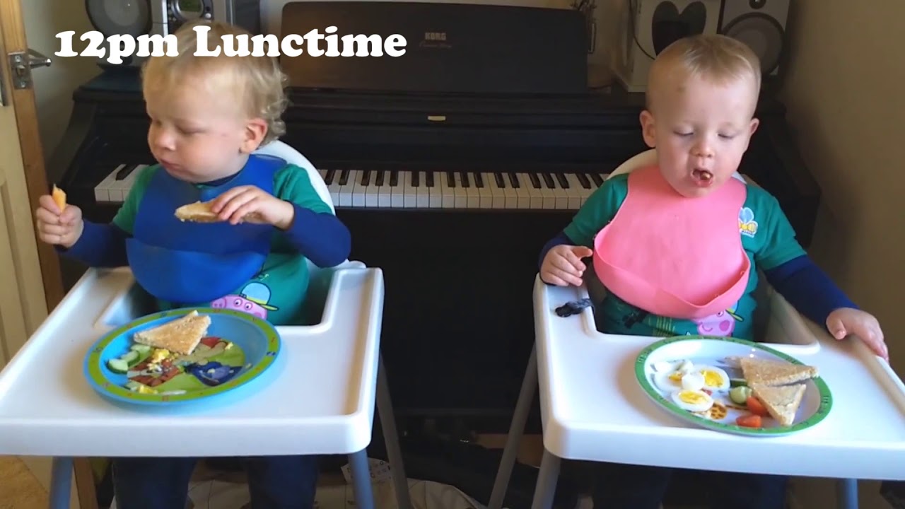 Daily Routine for 17 month Twins