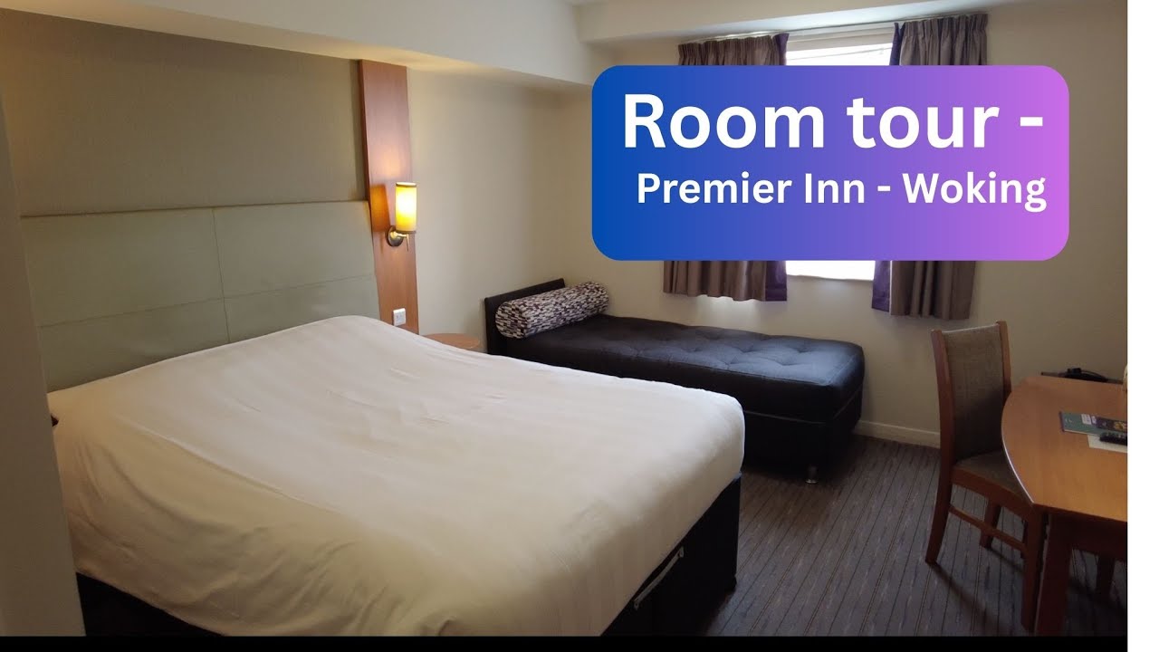 Room tour - Premier Inn Woking! Is it worth booking?