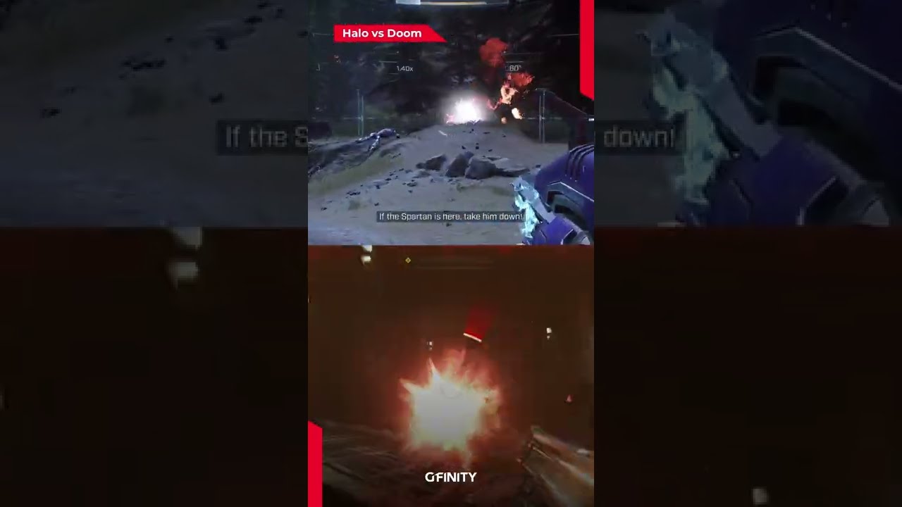 Halo Infinite vs Doom Eternal | Gfinity Comparisons 